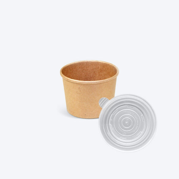 Papierová nádoba na prílohy XS-12OZ - 350 ml