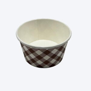 Papierová miska Karo Ø115mm 350ml S - 76935