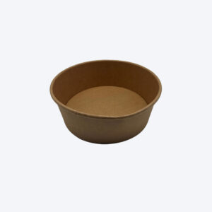 Papierová miska kraft Ø185mm 1300ml - 82913