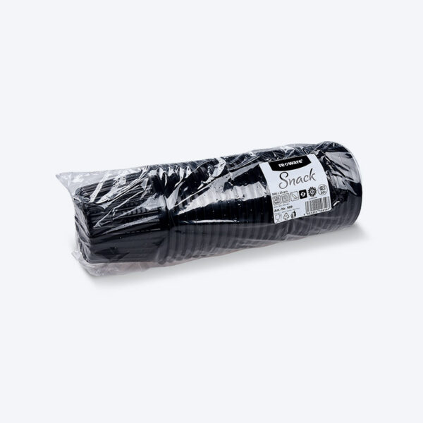 Miska Reware Snack opakovane použiteľná čierna Ø115mm 520ml - PP989