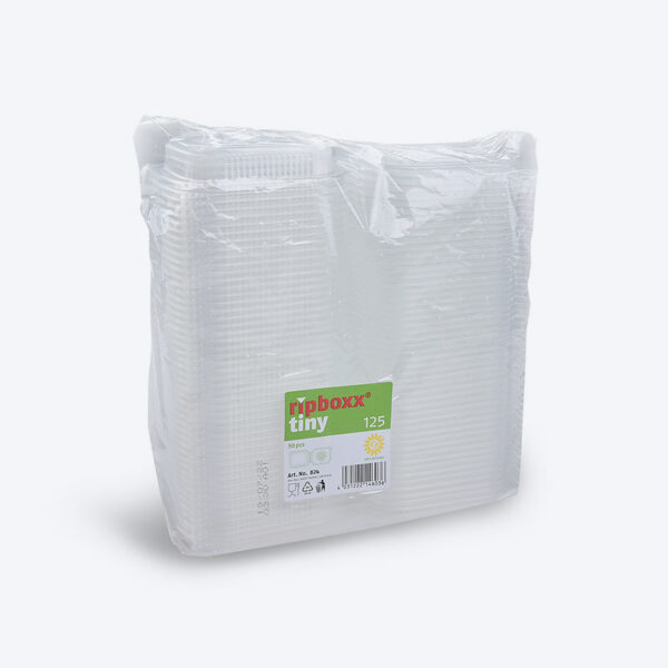Miska Ripboxx Tiny s viečkom priehľadná 200ml - PP825