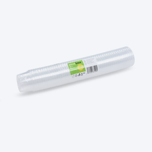 Dressingová miska Microboxx priehľadná Ø46mm 30ml - PP331