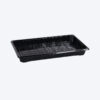 Miska na Sushi čierna 235 x 145 x 50 mm + viečko - B09