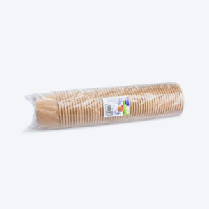 Papierová miska kraft Ø115mm 350ml S - 76936
