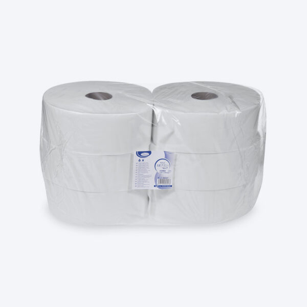 Toaletný papier 2vrstvý biely JUMBO Ø27cm 340m 1515 útržkov - 60327